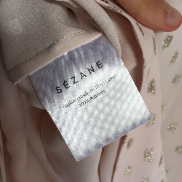 Sezane pale pink blouse - Picture 4 of 6